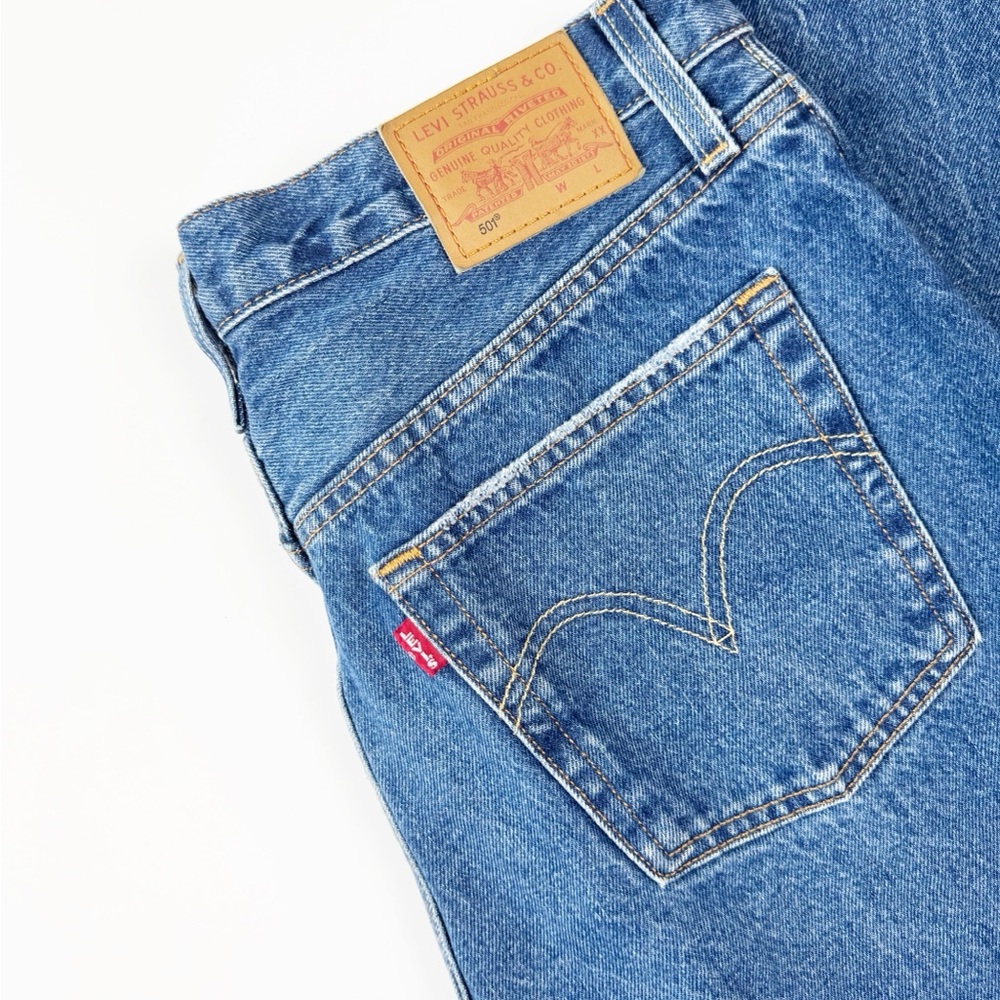 Levi’s 501 Straight Leg Dark Wash Jeans Size 30